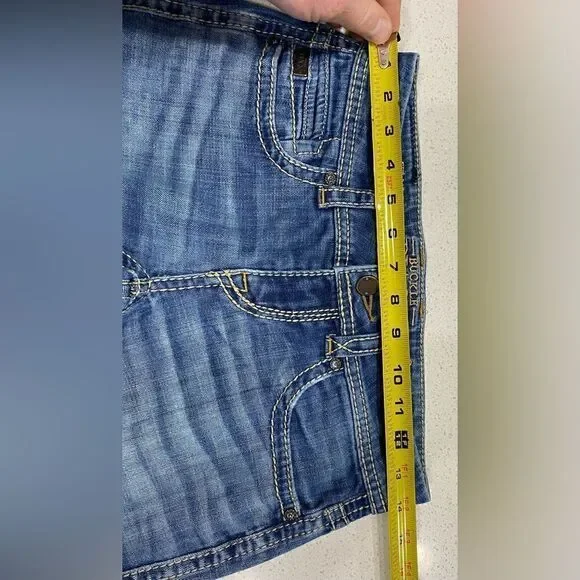 Buckle Black 24x32 Skinny Stretch Low Rise Denim Jeans Size EUC - Picture 10 of 10